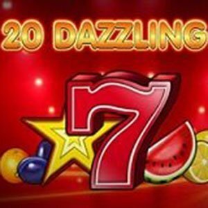 20 Dazzling Hot slot logo by Amusnet at Spinanga