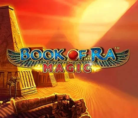 Book of Ra Magic casino game by Greentube – featured logo at Spinanga