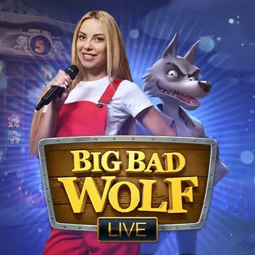 Big Bad Wolf Live online game logo by Playtech on spinanga2-gr.eu